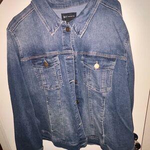 Jones New York Classic Blue Denim Jacket
